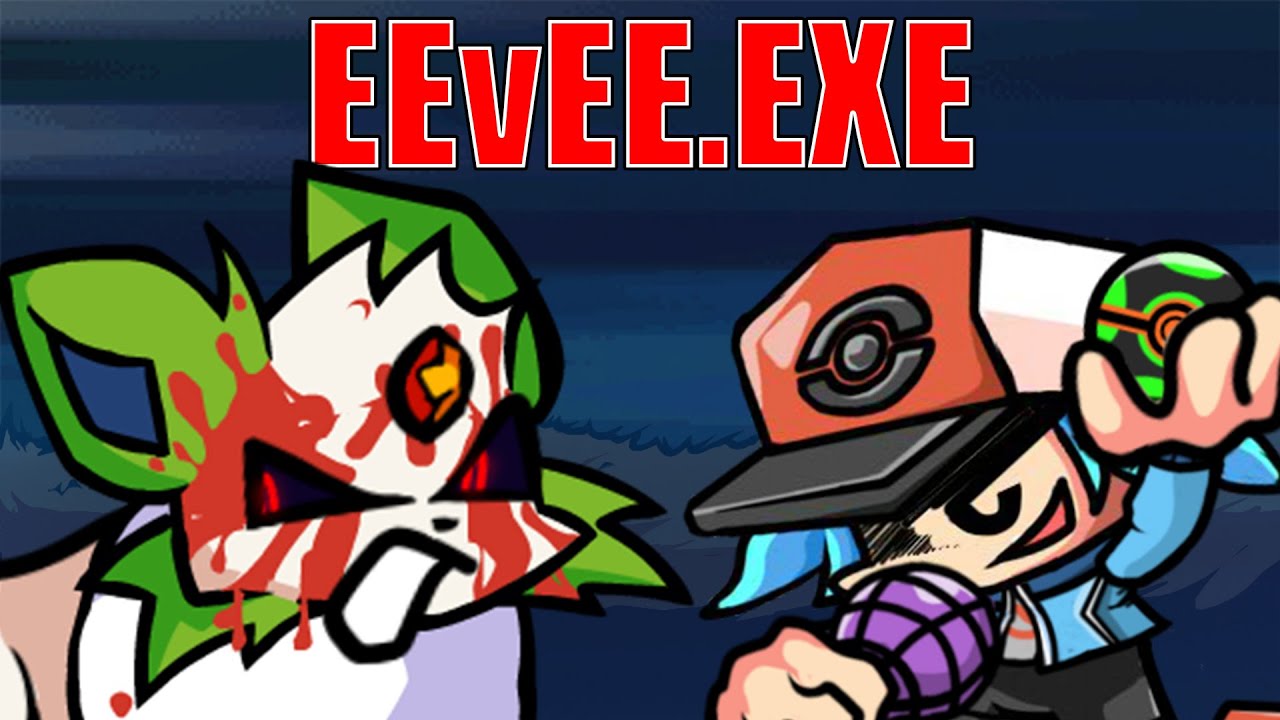 FNF vs EEvEE.EXE (With EEffEEct & No EEffEEct)(Friday Night EEeEEvolvin')