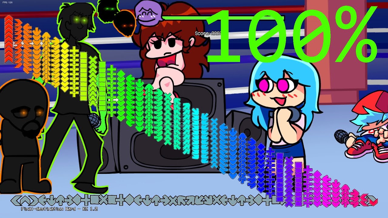 Final Destination but Shaggy and Matt Use 100% Power Friday Night Funkin'