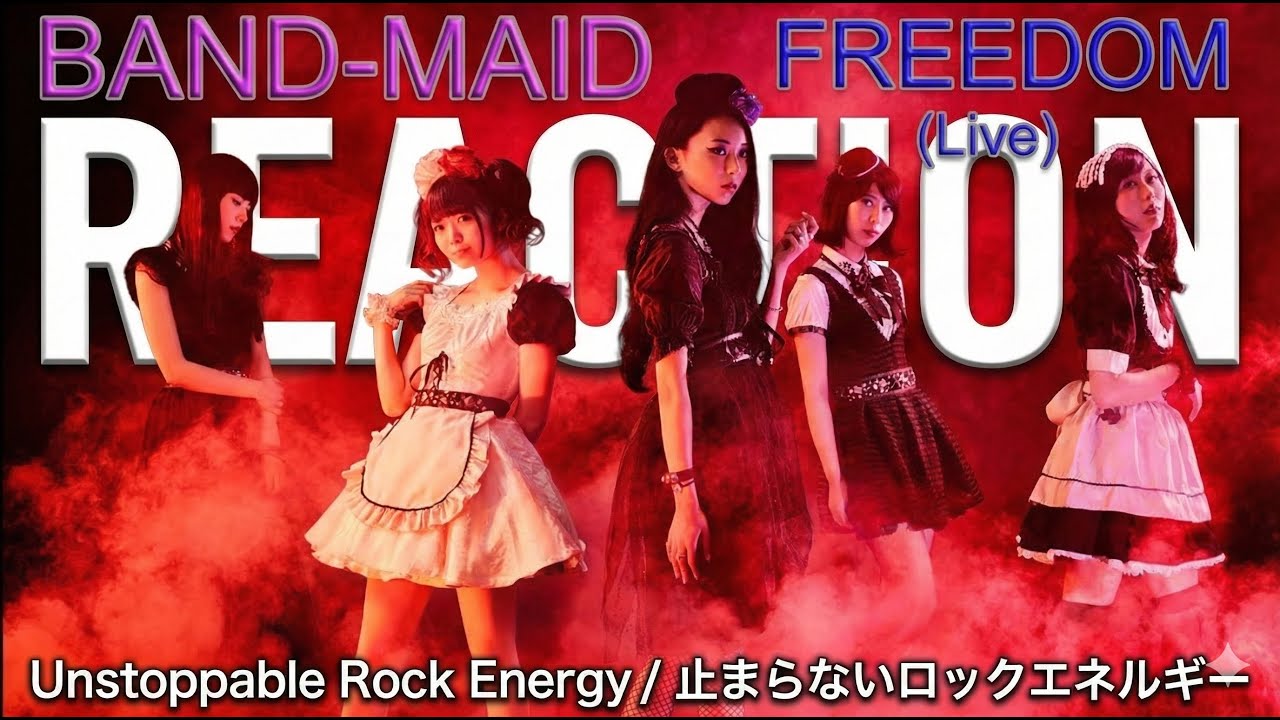 Maids Playing Hard Rock?! BAND-MAID - Freedom (Live) Reaction - First Time Hearing
