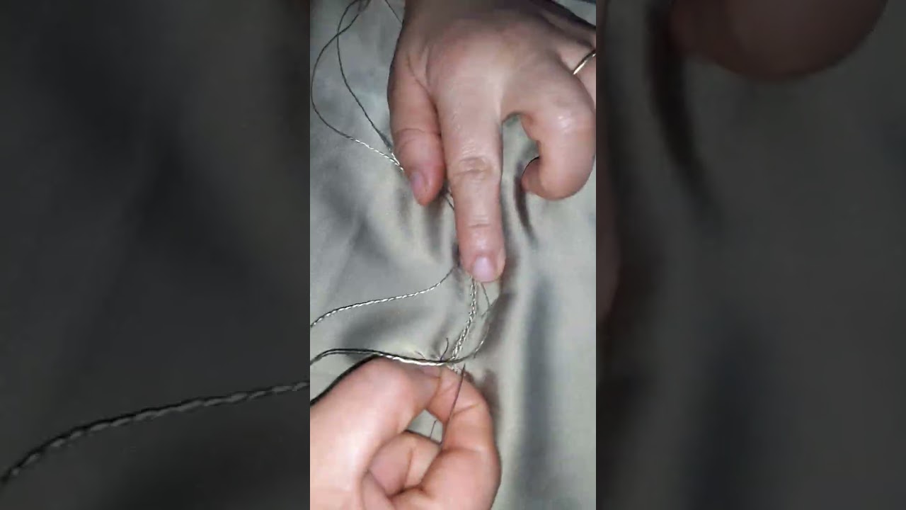 تعليم كيفاش تجمع جنبات بالرندا ✂️🧵⭐❤