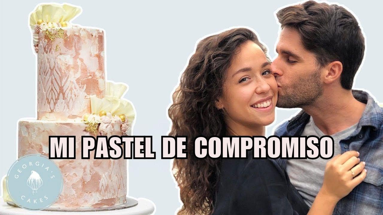 Hice mi propio pastel de compromiso! Tutorial de crema de mantequilla