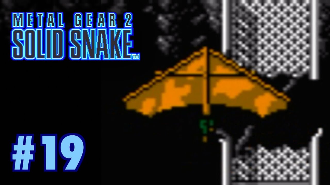 Metal Gear 2: Solid Snake (1990) | MSX2 | Part 19: Hang Gliding
