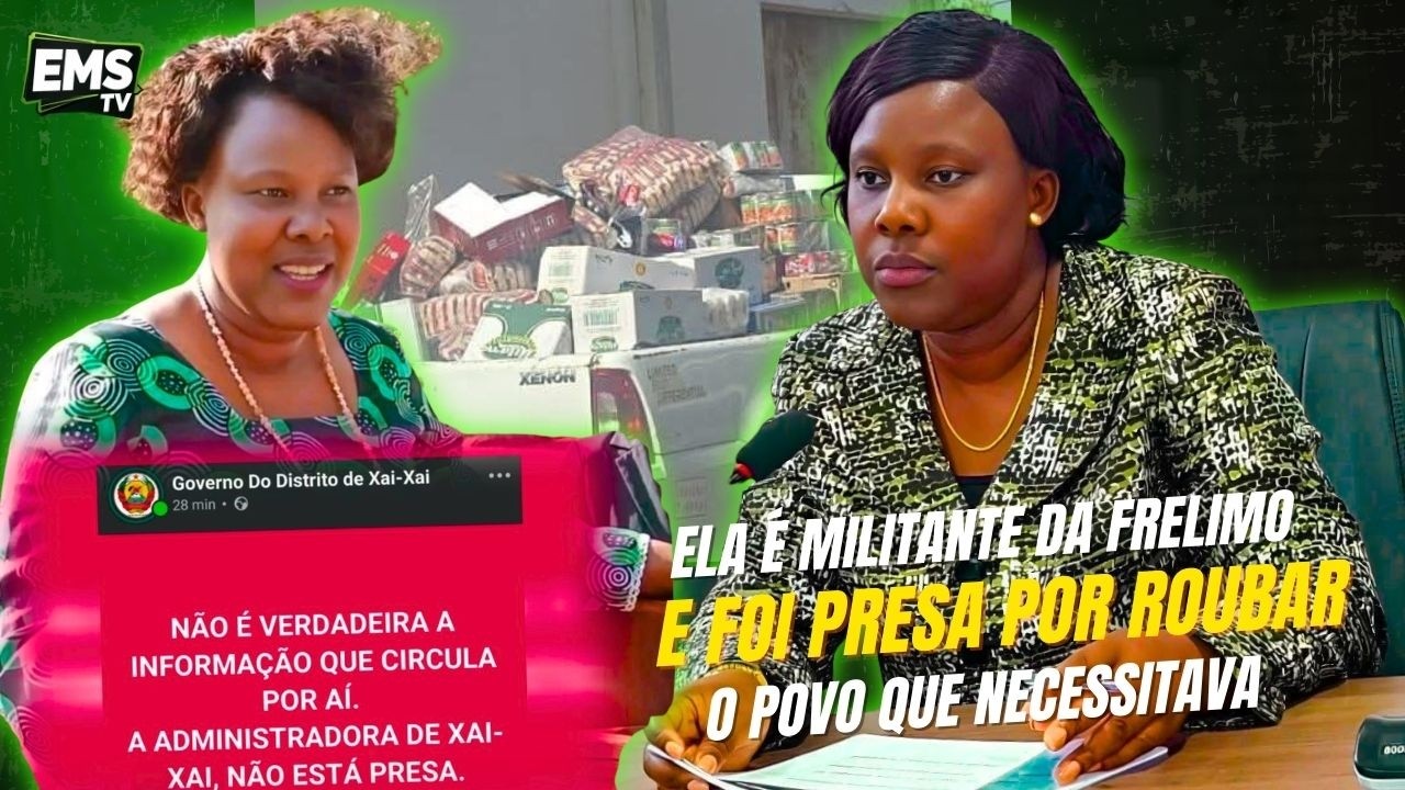 ADMINISTRADORA DE XAI-XAI PRESA APÓS ROUBAR DONATIVOS DESTINADOS AS VICTIMAS DAS ENCHENTES EM MOZ