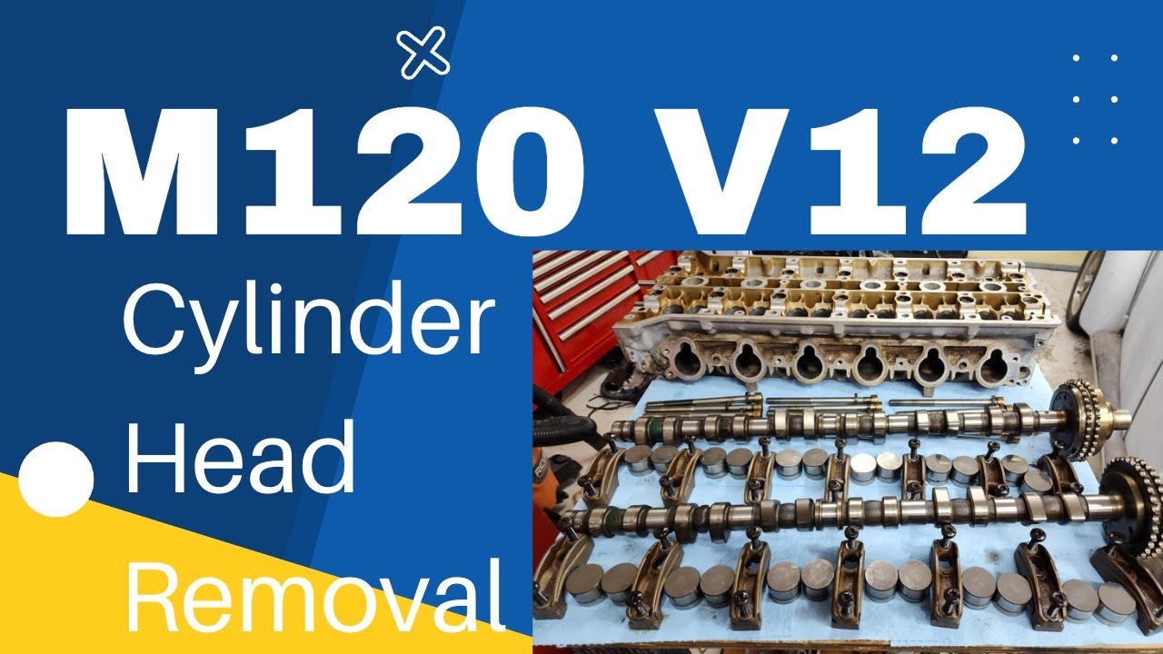 M120 V12 Cylinder Head Removal