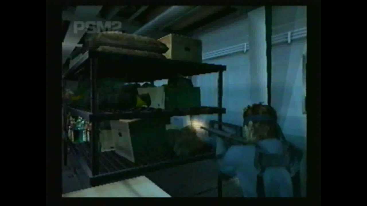 PSM2 Magazine VHS Tape - Metal Gear Solid 2 (2000)
