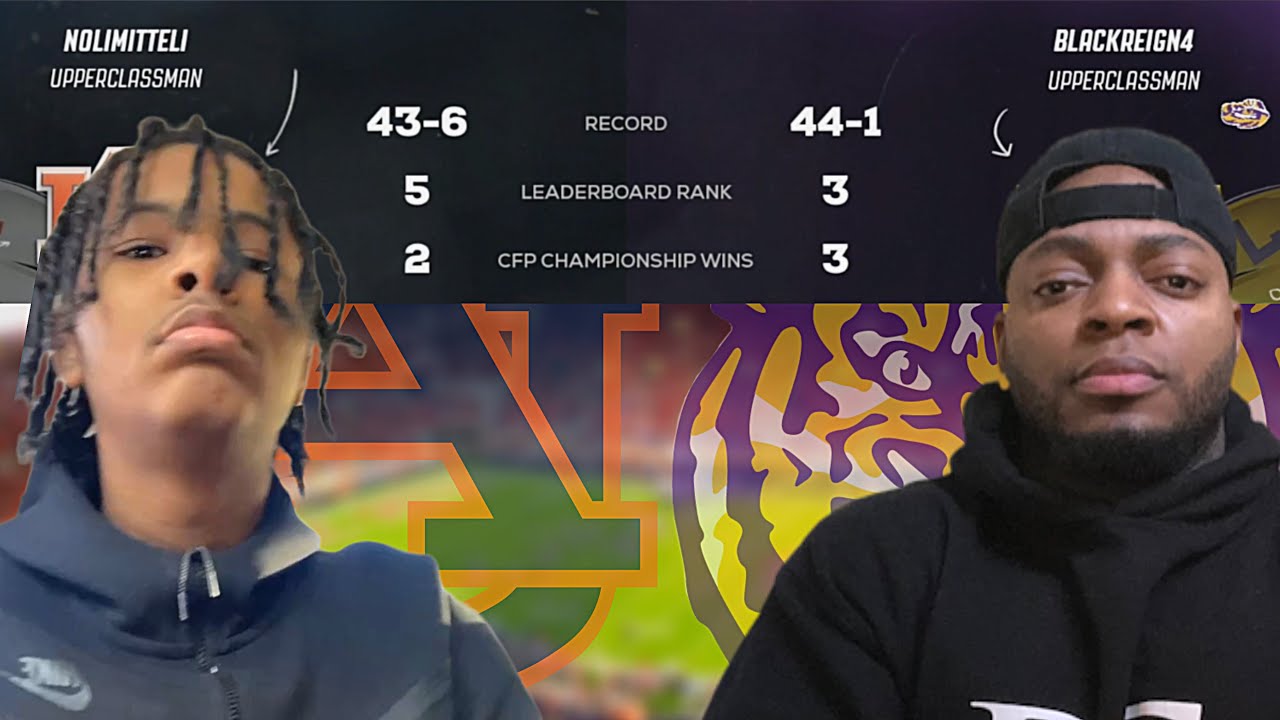 Aye Deejayy, Smart Move! #3 Blackreign4 vs #5 NoLimittEli! CFB26