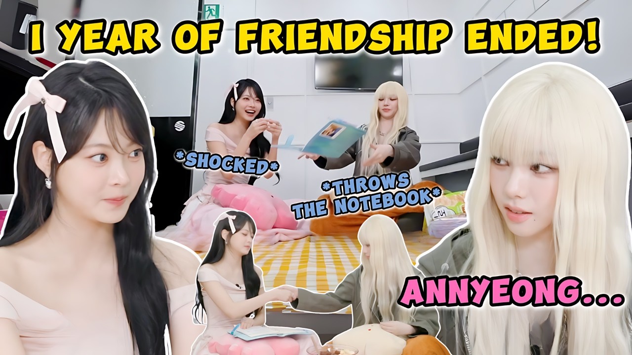 AESPA KARINA feels heartbroken because of EUNCHAE 😦💔