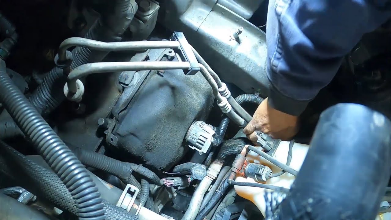 2012 Dodge journey Como cambiar las mangeras de aceite de  la transmisión