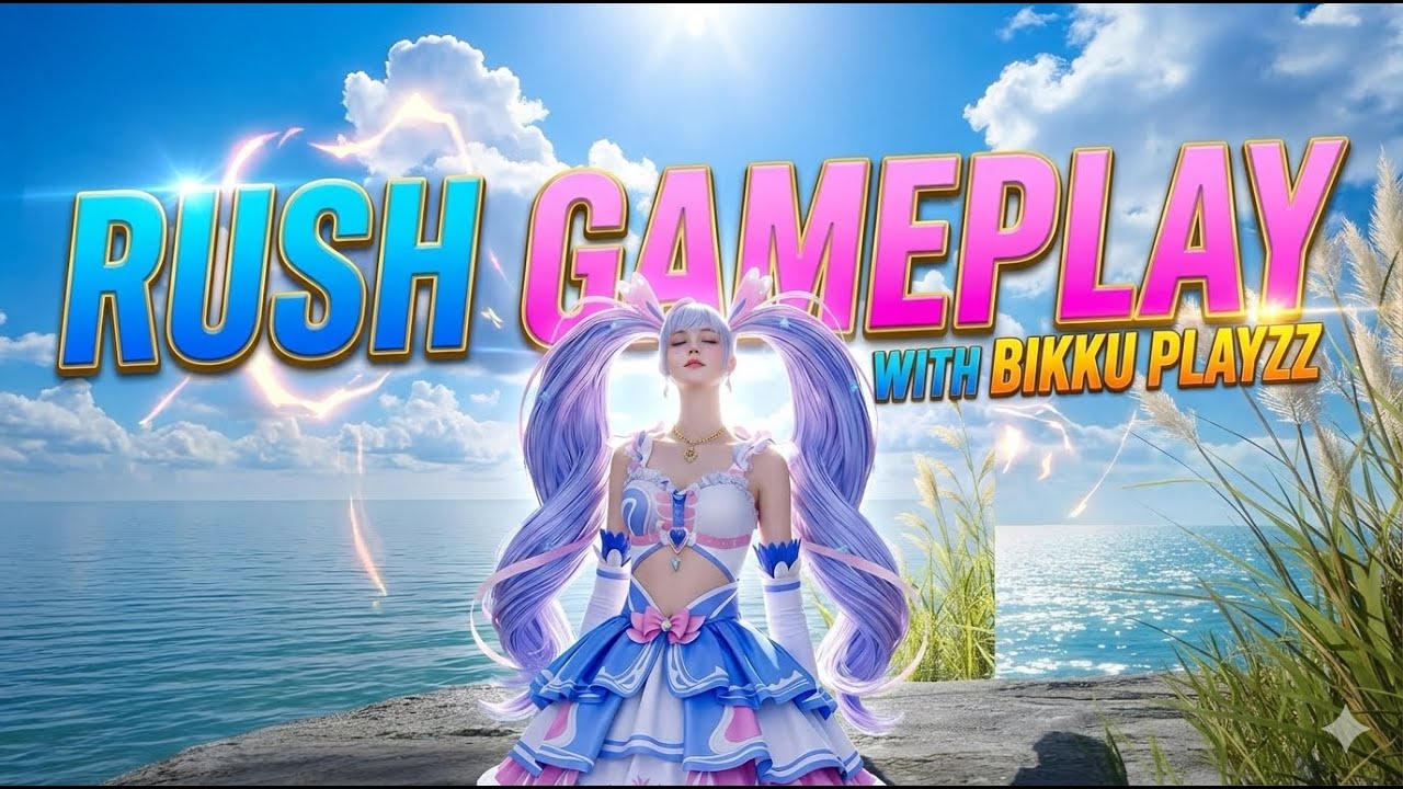 BGMI RUSH GAMEPLAY 😇 | Bikku Playzz ⚡️ #bgmi #bgmilive #bgmistream 