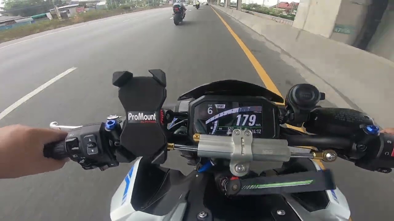 Z900 VS ZX10R หวดกันยับๆเดือดๆ ขากลับจากหาดบางแสน || #Z900 || #EP10