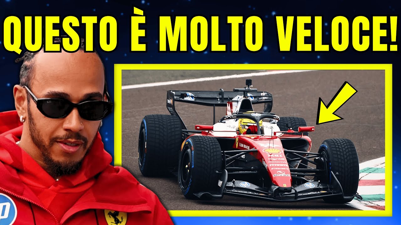 BOMBA IN FERRARI! Hamilton TESTA un’AUTO FOLLE e rivela una VERITÀ SCIOCCANTE che CAMBIA TUTTO!