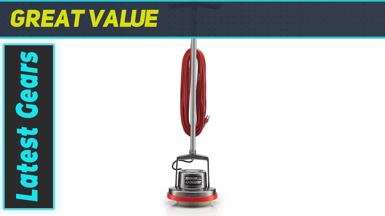 Oreck Commercial Orbiter Hard Floor Cleaner: The Ultimate Cleaning Solution for Your Home!