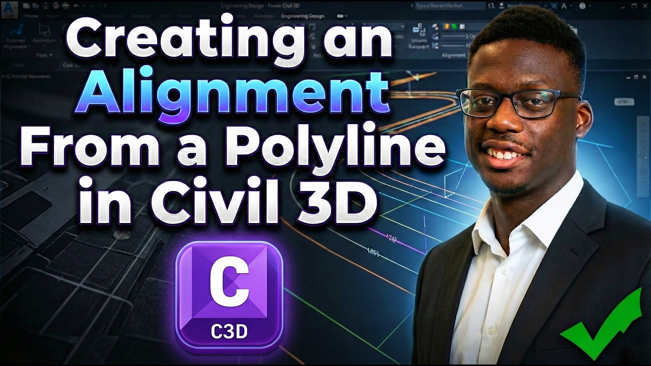 Начало работы с полилиниями в Civil 3D
