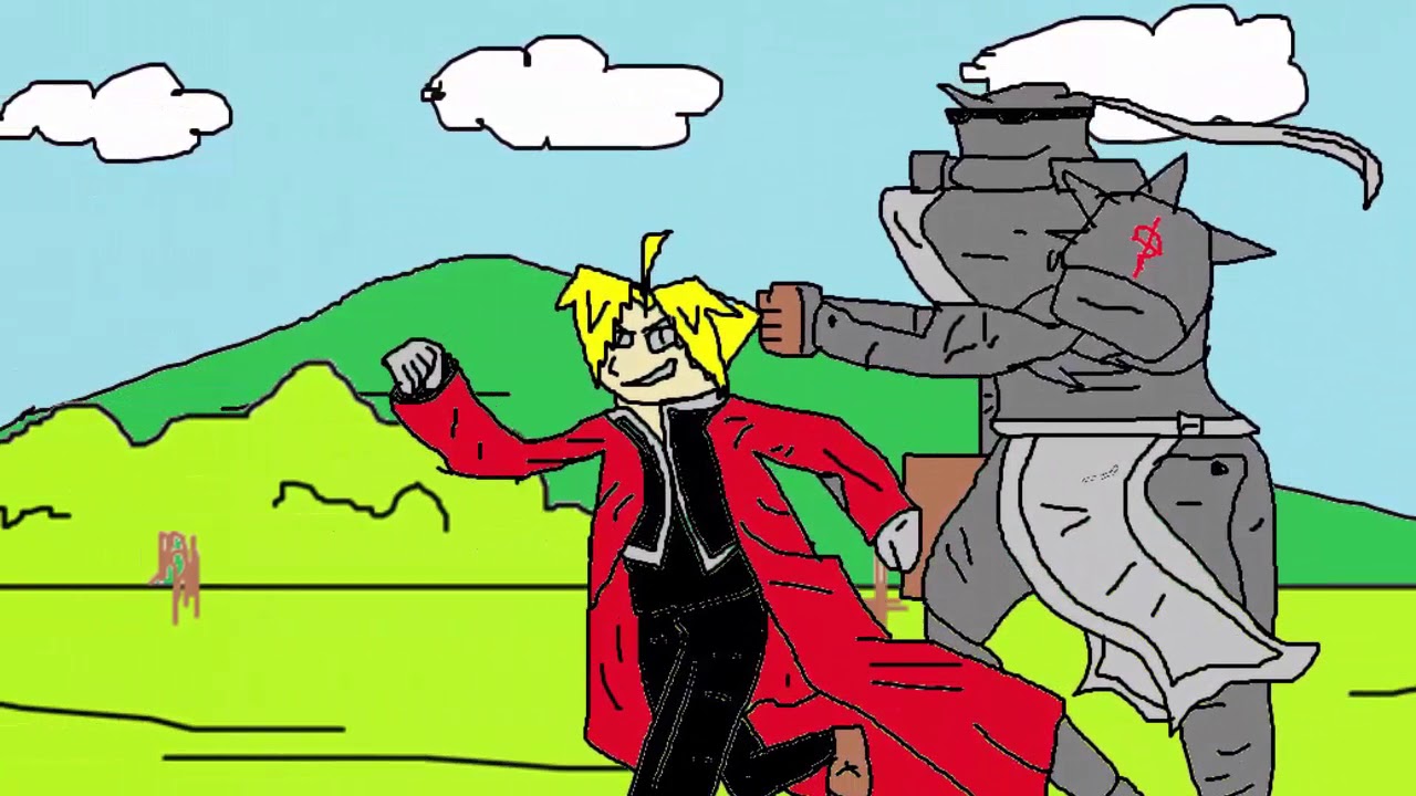Fullmetal Alchemist Opening 2 - Paint Version