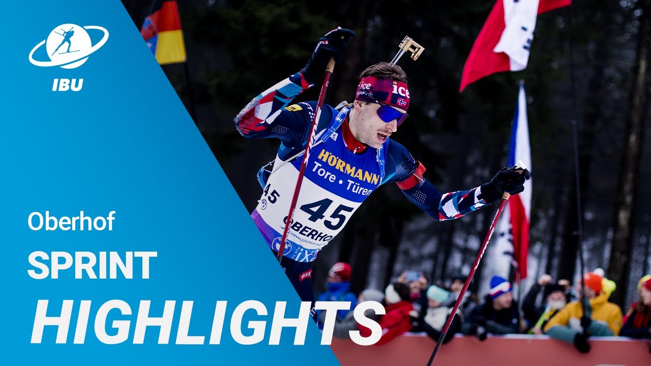World Cup 23/24 Oberhof: Men Sprint Highlights