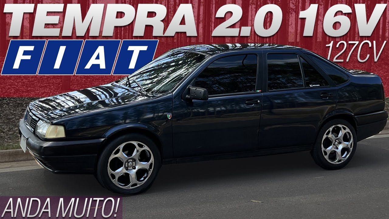ACELERANDO UM FIAT TEMPRA 2.0 16V 1996 de 127CV, ANDA MUITO!