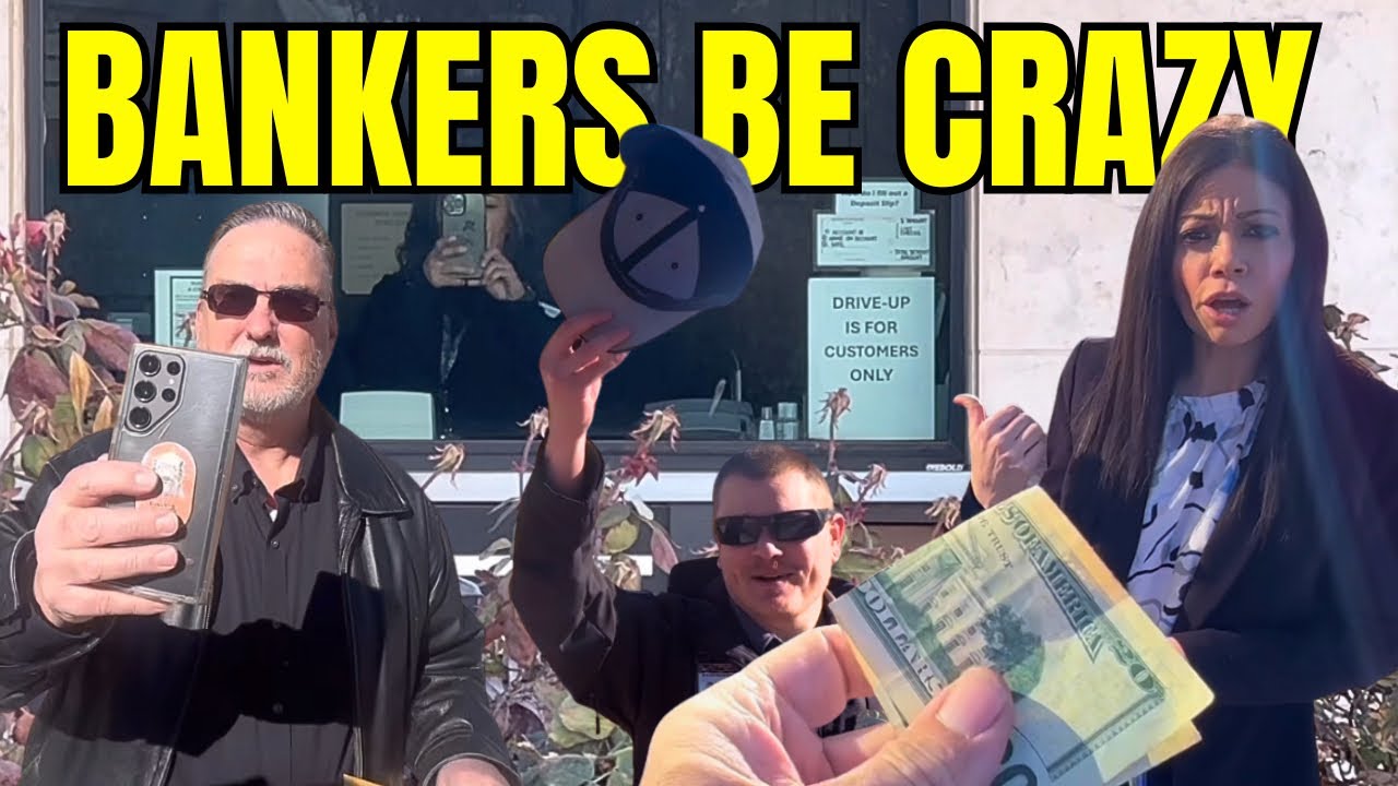 BANKERS BE CRAZY IN ALBUQUERQUE - First Amendment Audit