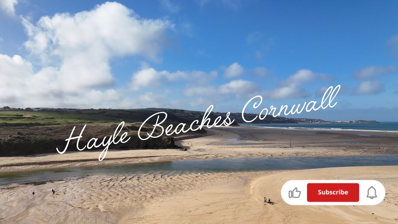 Breathtaking Hayle Beaches in Cornwall 