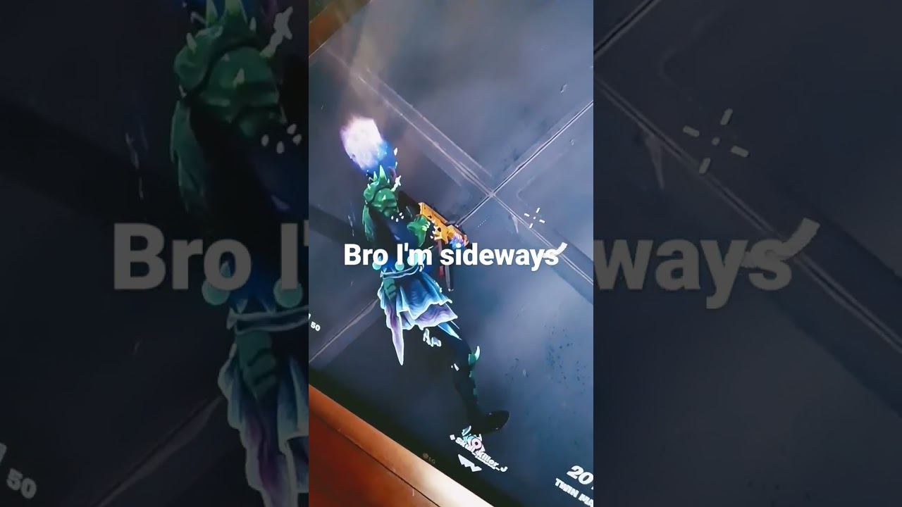 I'm sideways #trending #fortnite #gaming #fortnite #battle royale
