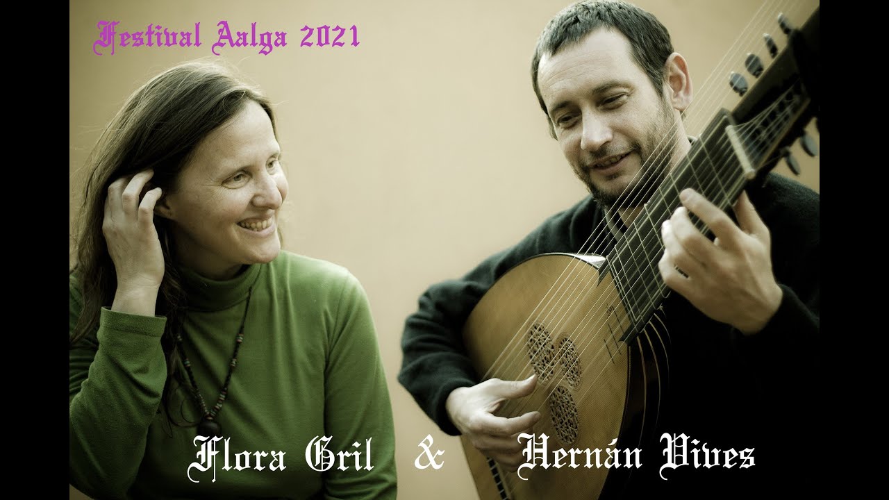 Música del Renacimiento por Flora Gril en canto y Hernán Vives en laúd - XV Festival AALGA
