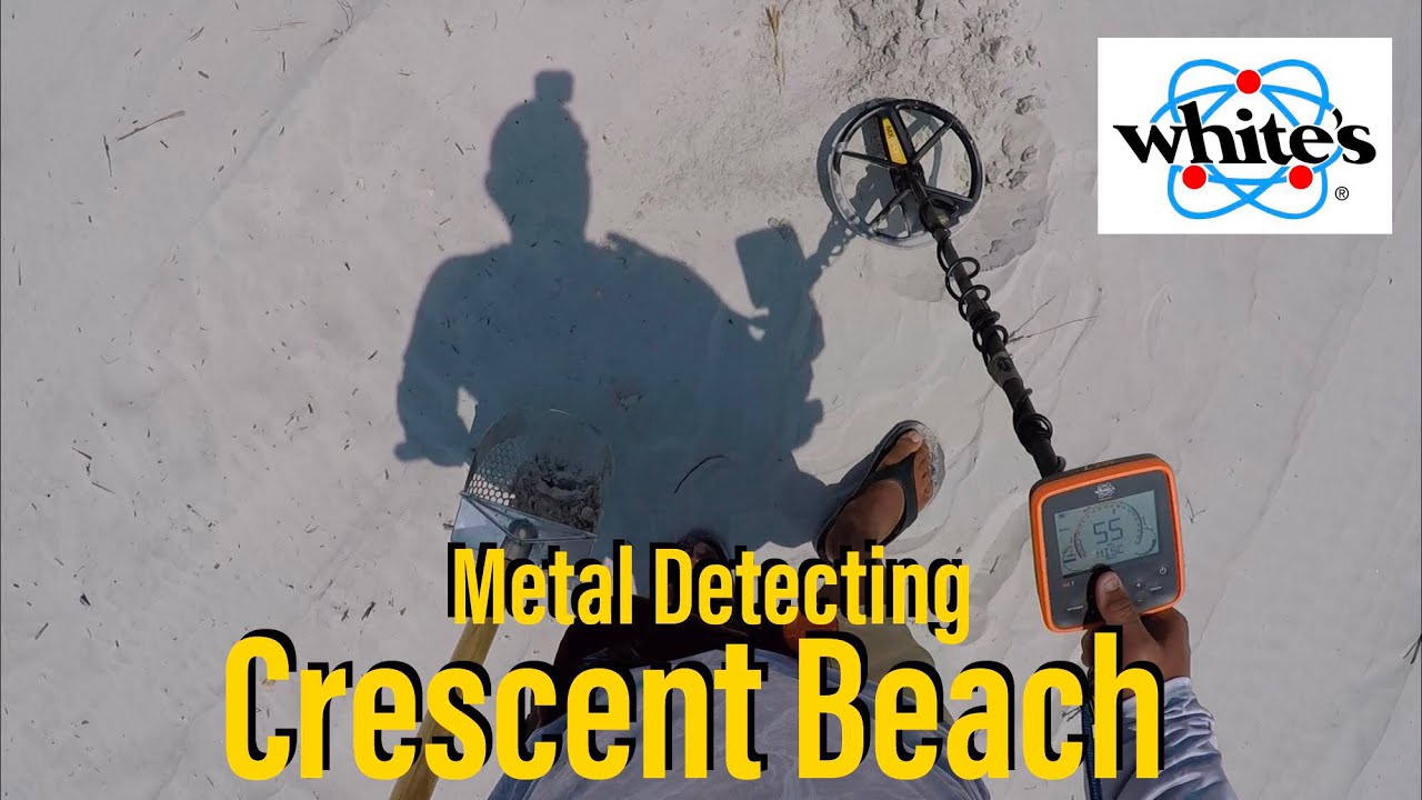 New Record! Ring in the HexScoop! Crescent Beach Metal Detecting! MX7 Live Digs. White’s Electronics