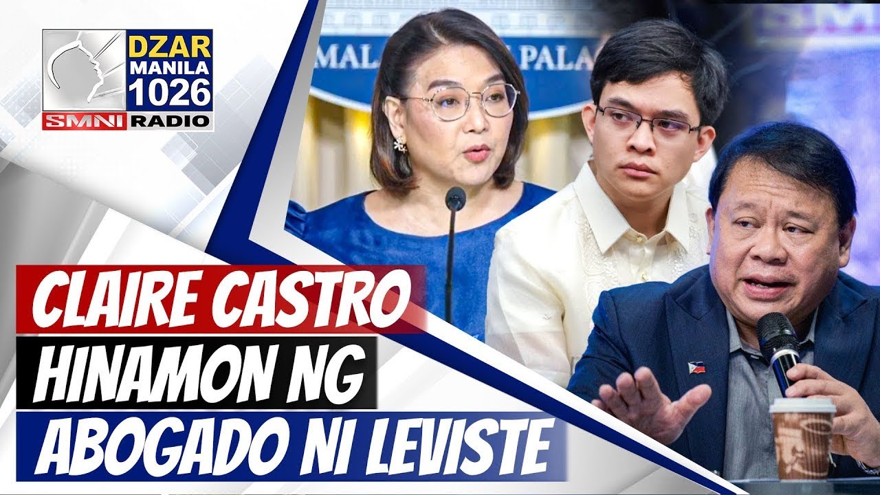 #SonshineNewsblast: Abogado ni Cong. Leviste, may hamon kay Claire Castro