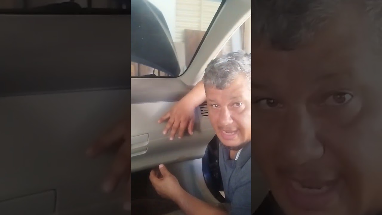 troquei o filtro de ar do corolla olha o que aconteceu