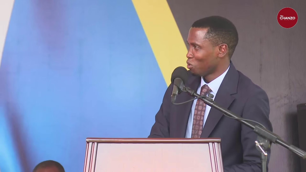 Waziri Mkuu Mwigulu Nchemba Akizungumza na Wananchi wa Kibaoni Katavi