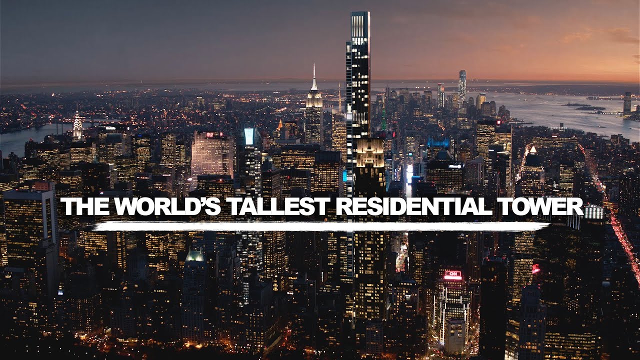 Topping Out the Tallest Residential Building in the World