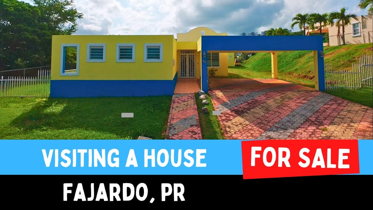 Visité casa a la venta en Fajardo PR cerca de la Bahía bioluminiscente