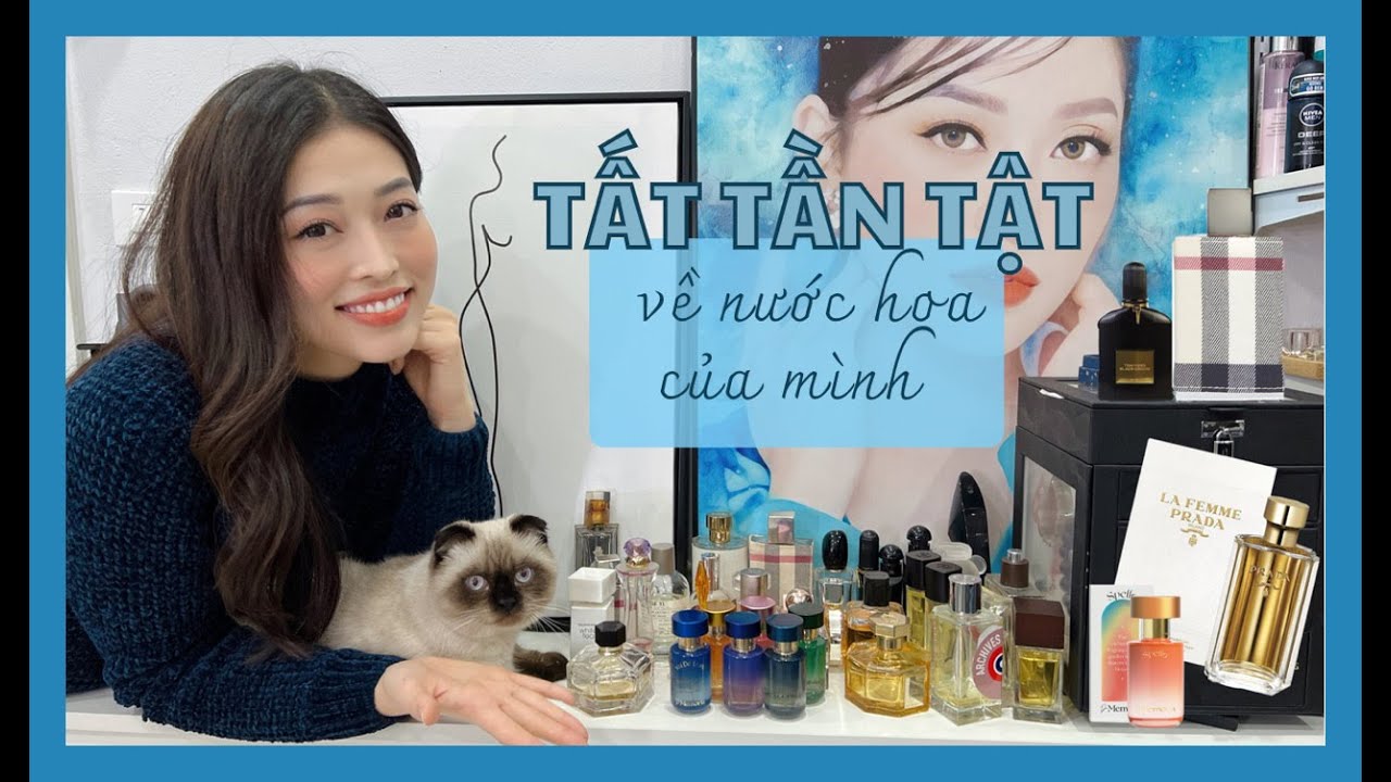 40 CHAI NƯỚC HOA MÀ CHAI NÀO CŨNG GẦN HẾT ?? | Phương Nga Bùi Official