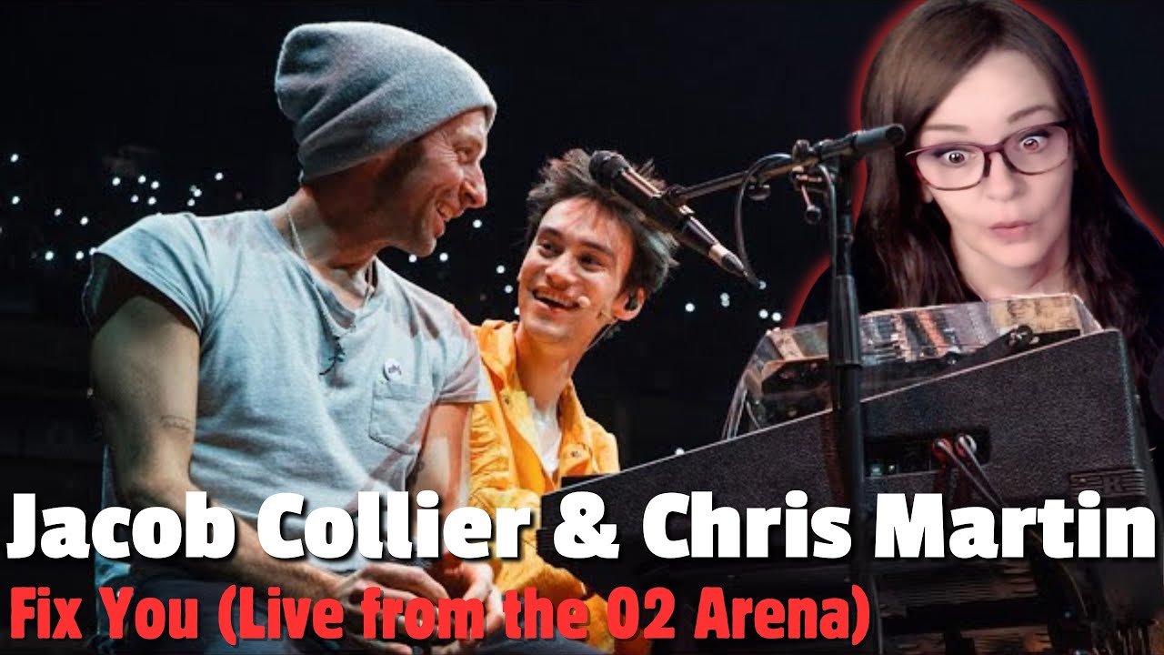 Jacob Collier & Chris Martin - Fix You (Live from the 02 Arena) | REACTION | First Time Hearing 😭