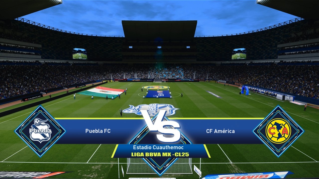 Puebla FC vs América- Liga MX Clausura 2026 Jornada 7 - PES 2026 Dream Patch