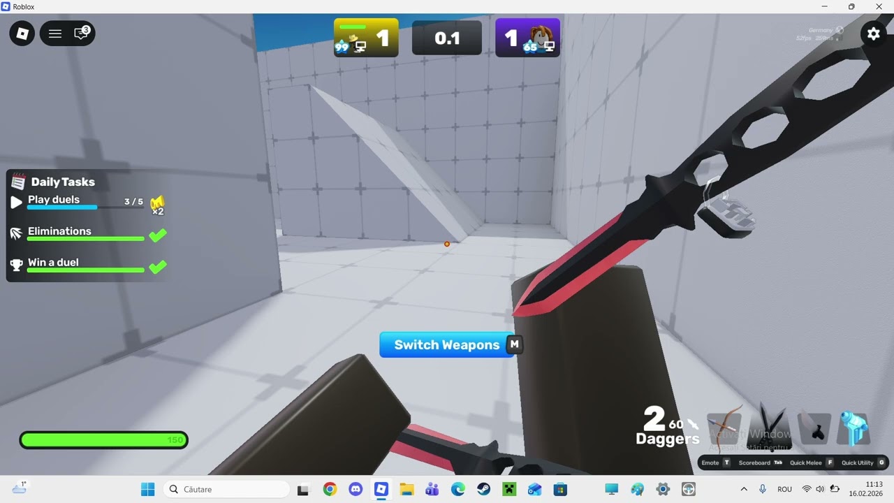 Knife time?