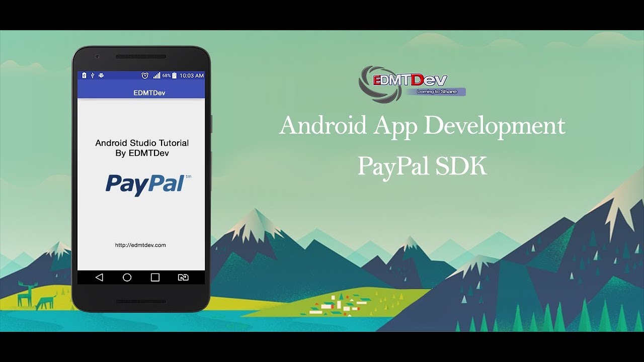 Android Studio Tutorial - Paypal SDK Intergration