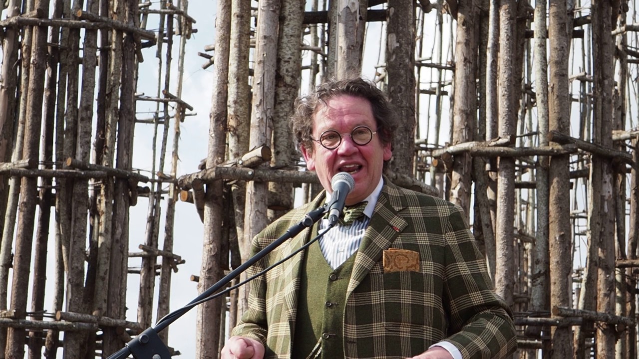 Inaugurazione Cattedrale Vegetale, Lodi, 23/04/2017, Philippe Daverio
