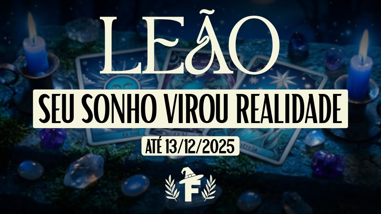 LEÃO ♌︎ | FINALMENTE!! | O SEU SONHO MAIS ÍNTIMO AGORA VAI SE TORNAR REALIDADE!🎁