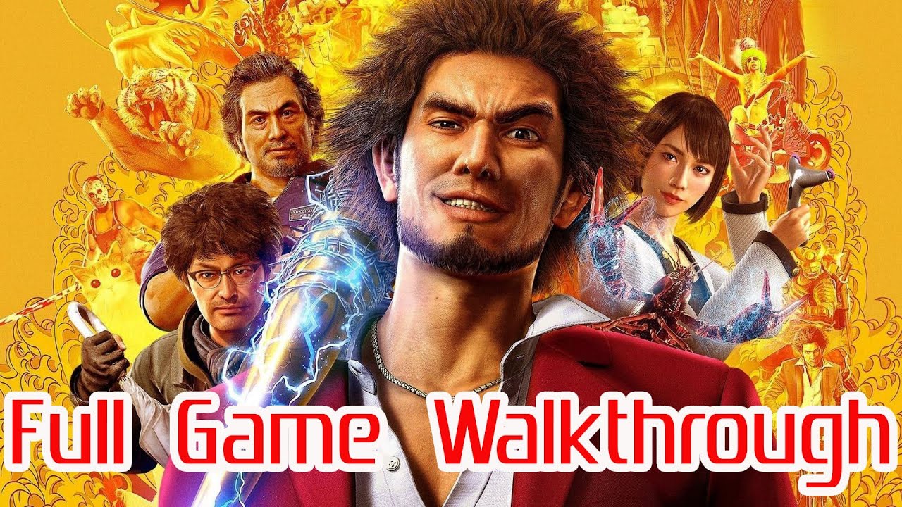 Yakuza Like A Dragon Full Game Walkthrough No Commentary 4K 60FPS