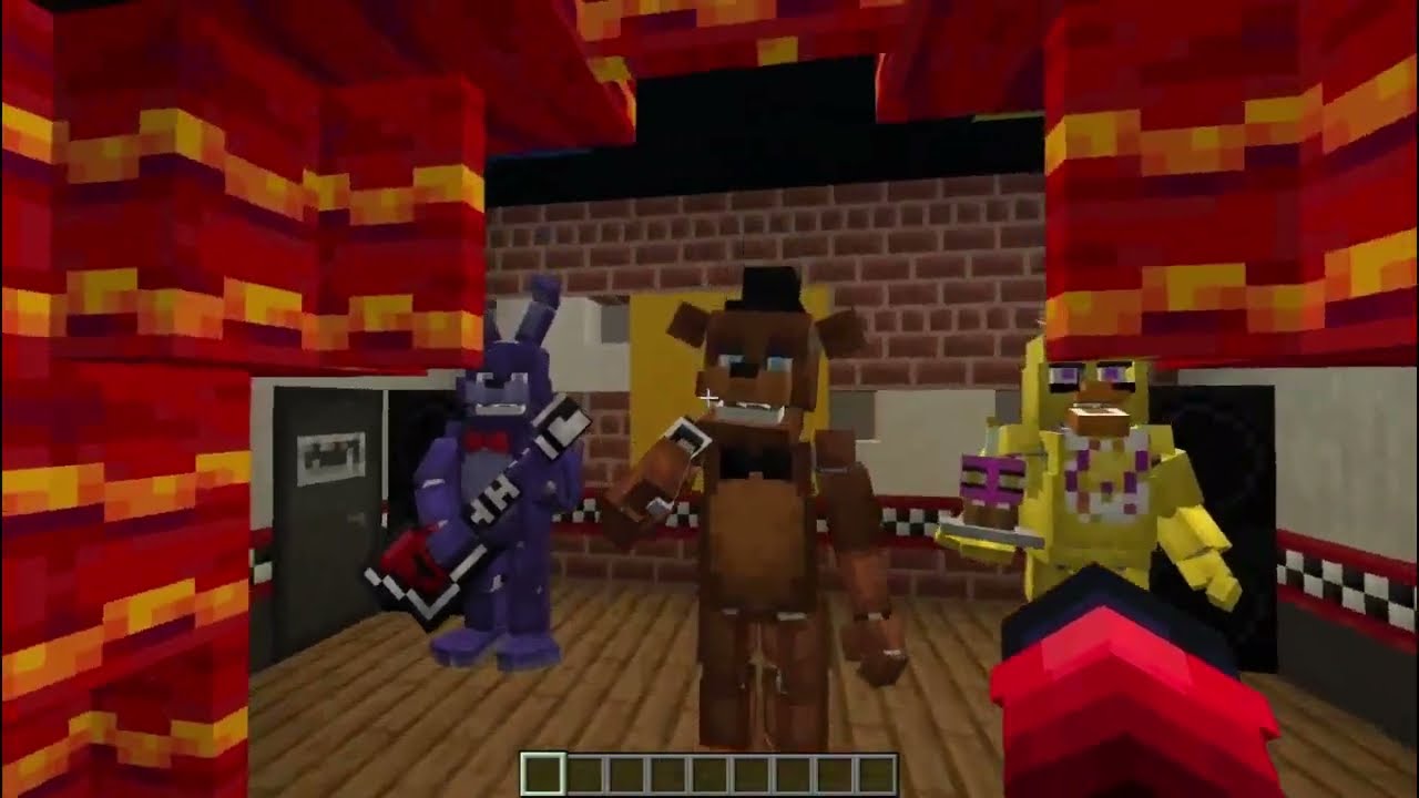 FNAF 1 Minecraft map speedbuild + tour