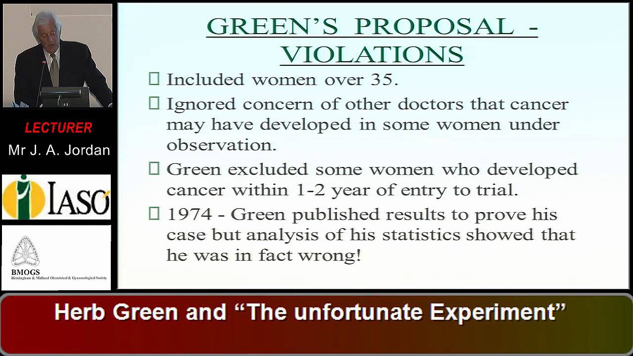 Herb Green and ''The unfortunate Experiment''