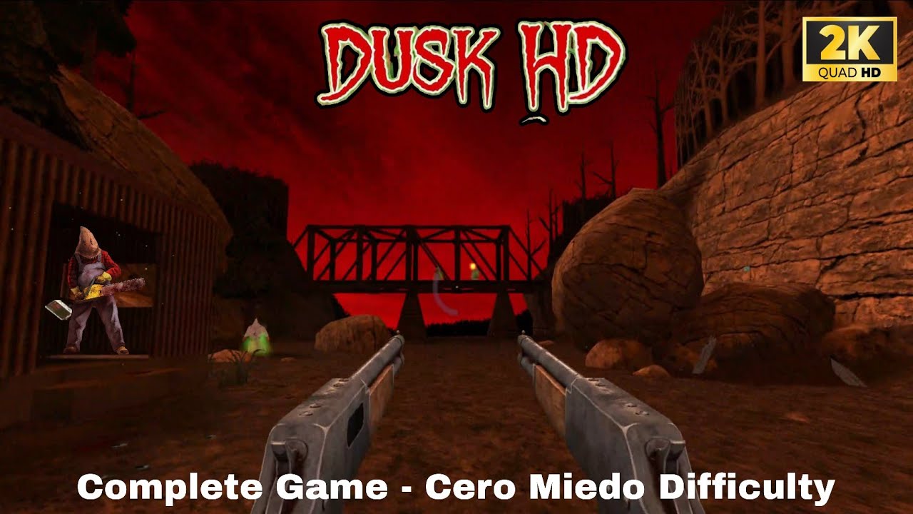 DUSK HD: Full Game - All Episodes/Secret Levels, Cero Miedo Difficulty  (2K/60FPS)