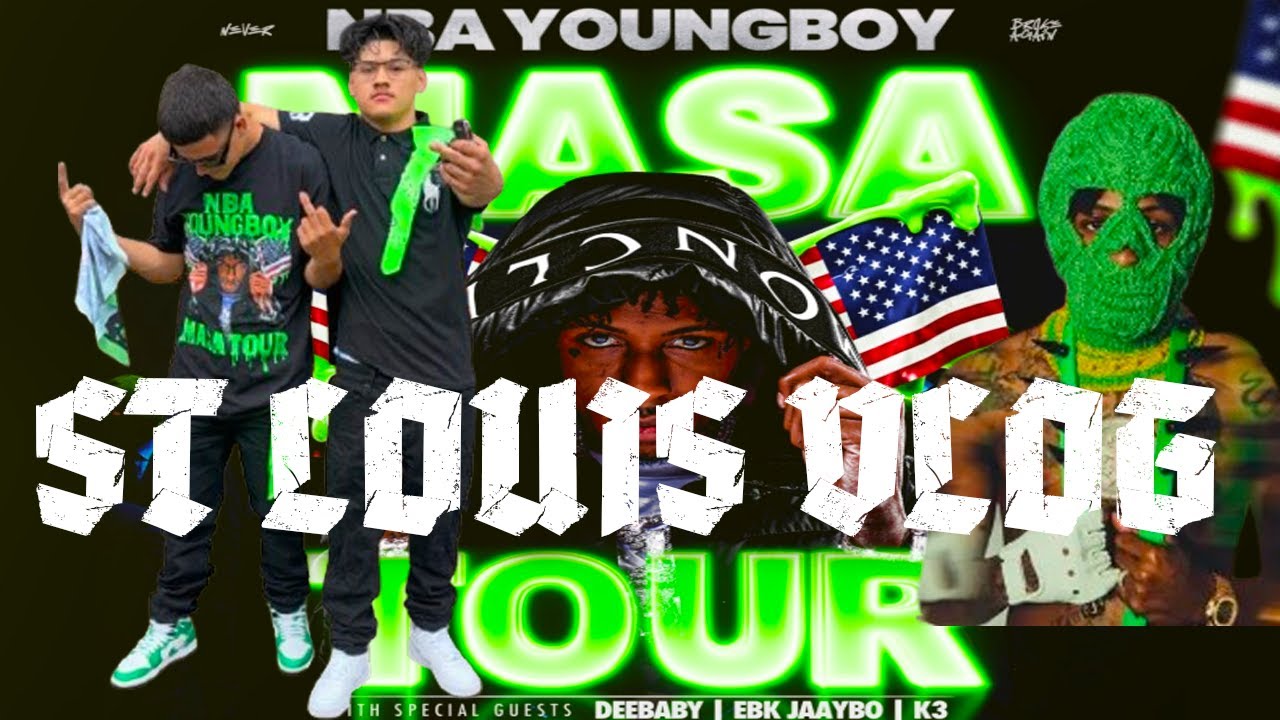 MY EXPERIENCE AT THE NBA YOUNGBOY MASA TOUR