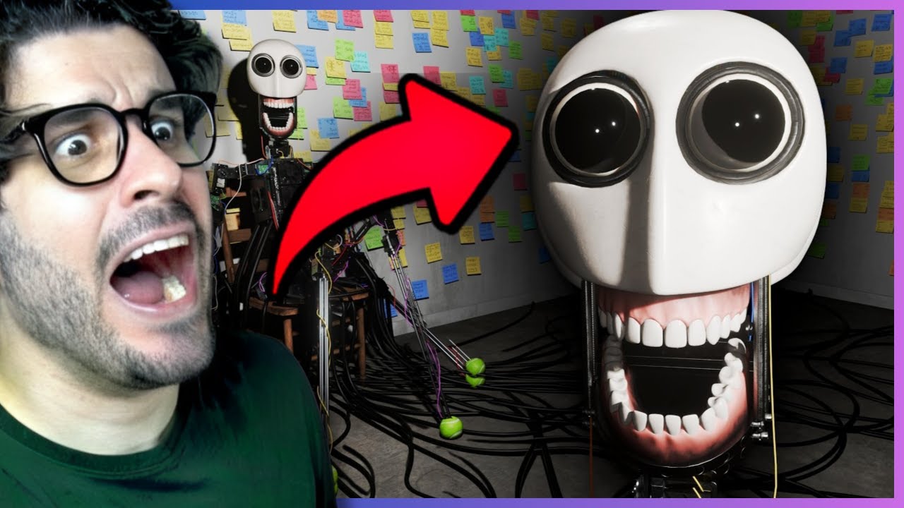 EU CRIEI UM ROBÔ AUTOCONSCIENTE E.L.B.E.R.R ACORDOU!!