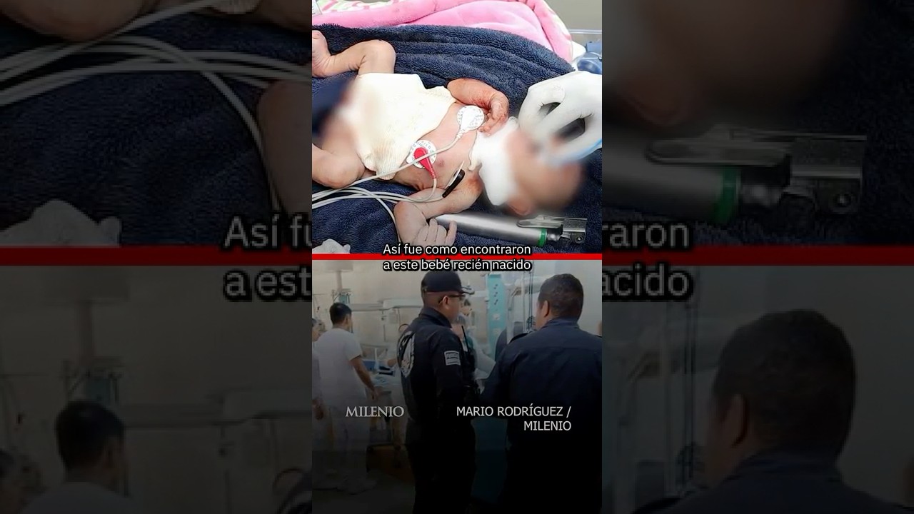 Abandonan a beb&eacute; en terreno bald&iacute;o; as&iacute; lo encontraron en Valle de Chalco