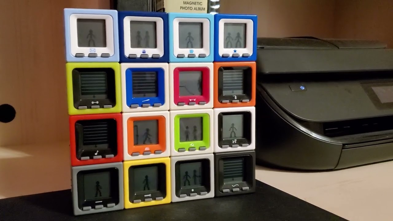 Complete (All Sixteen) Bandai Cube World series