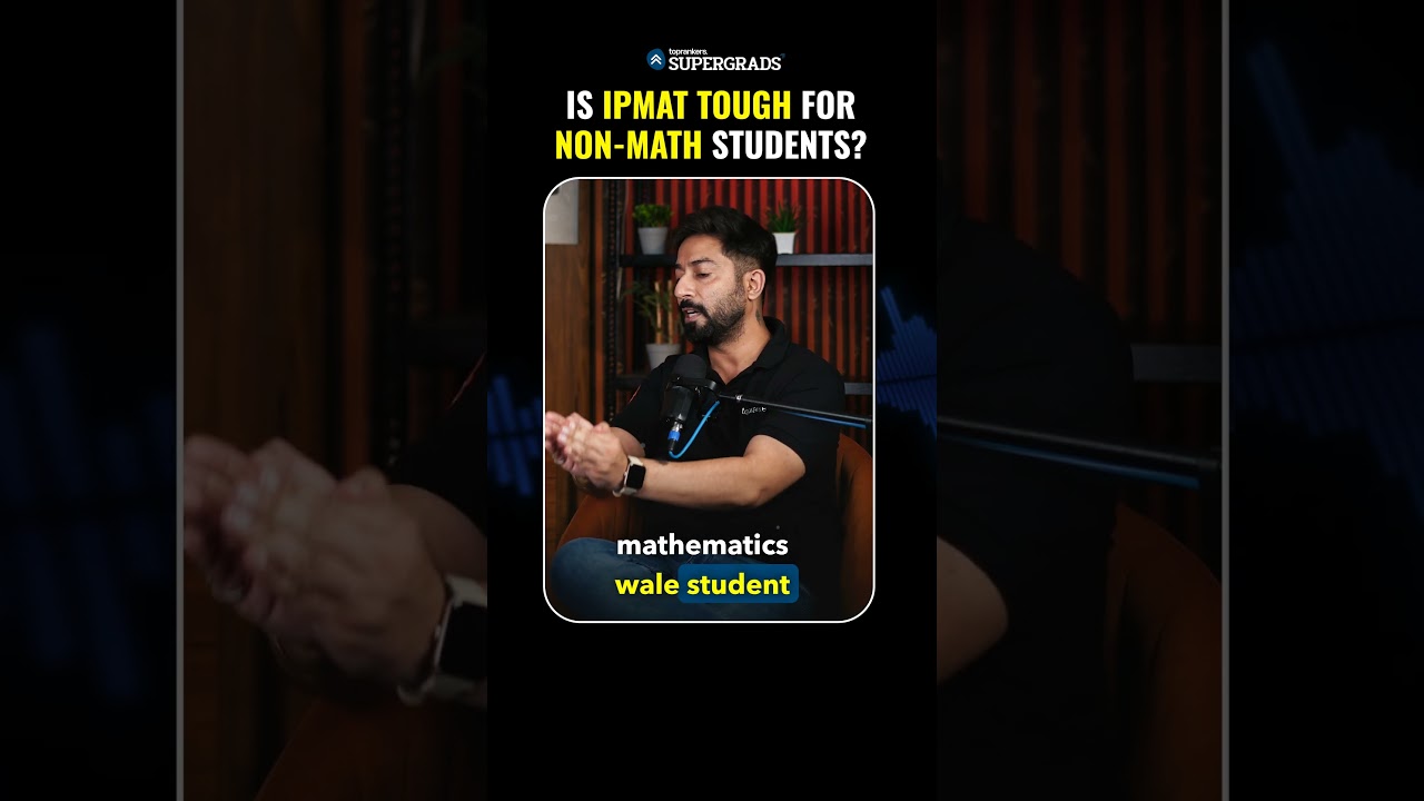 Is IPMAT Tough for Non-Maths Students? 🤔| How Hard Is It? 🔎| #shorts #ipmat2025