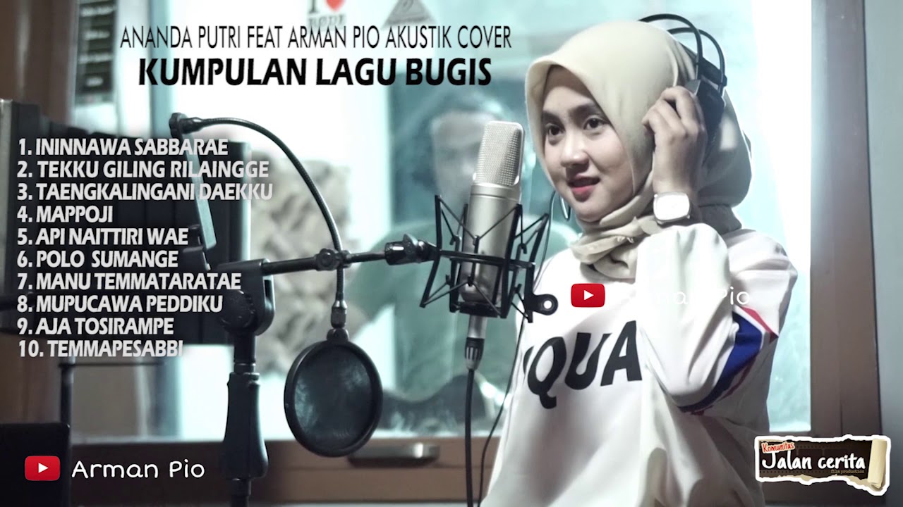 Kumpulan lagu Bugis Cover  A. Ananda Putri