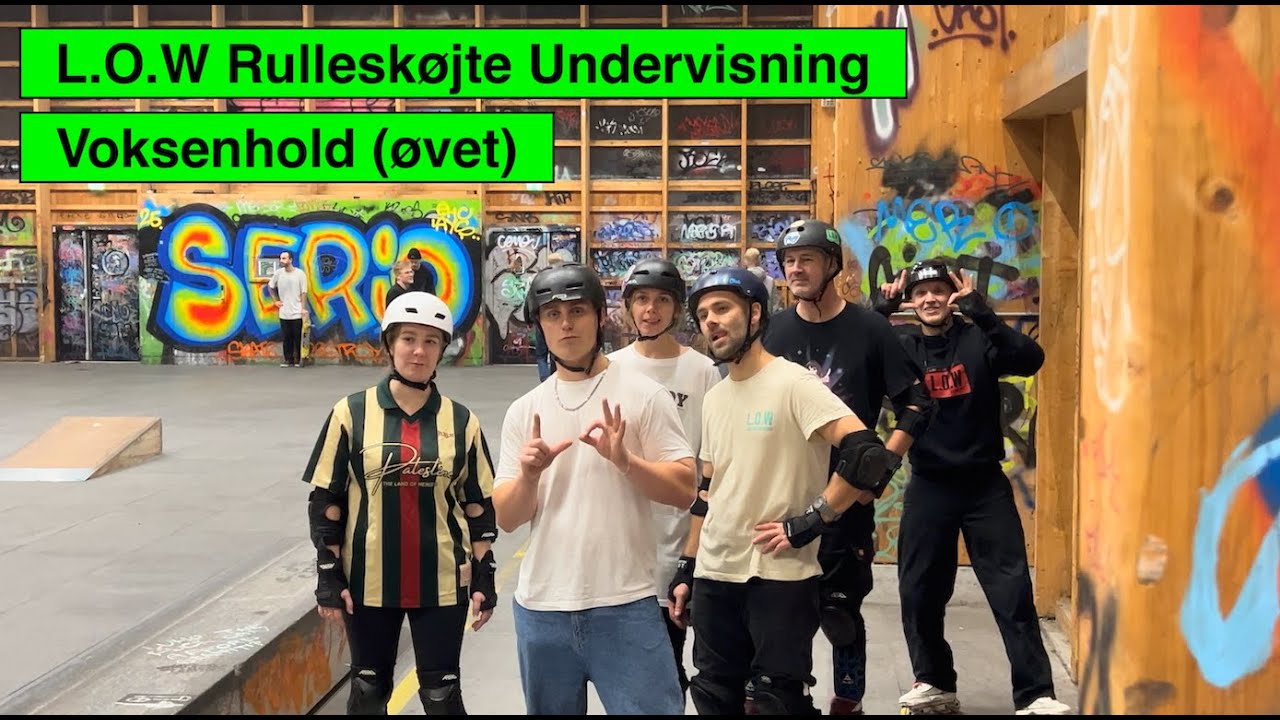 L O W Rulleskøjte-undervisning voksenhold (øvet)