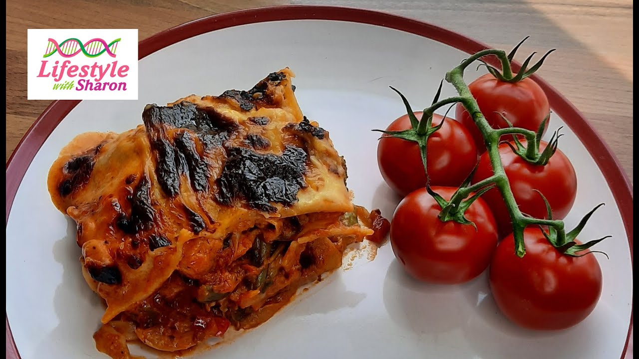 VEGETABLE LASAGNE | Vegetarian Lasagne | Homemade Tomato Sauce & Cheese Sauce | #sharon