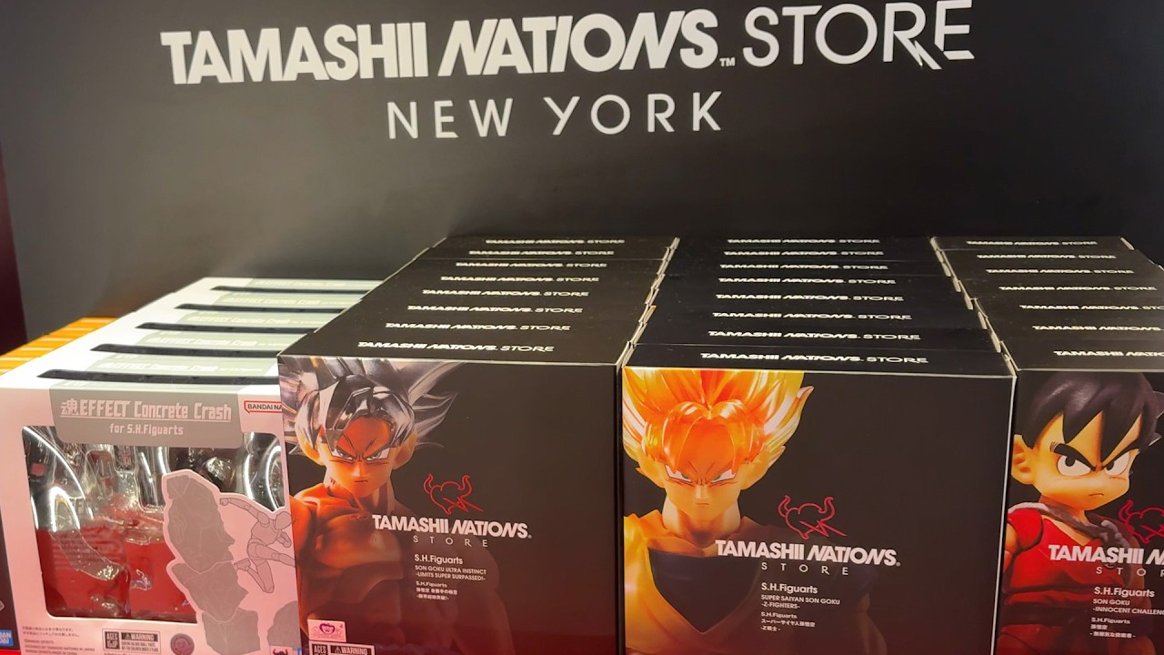TAMASHII NATIONS STORE TIMES SQUARE TOUR BANDAI SH FIGUARTS